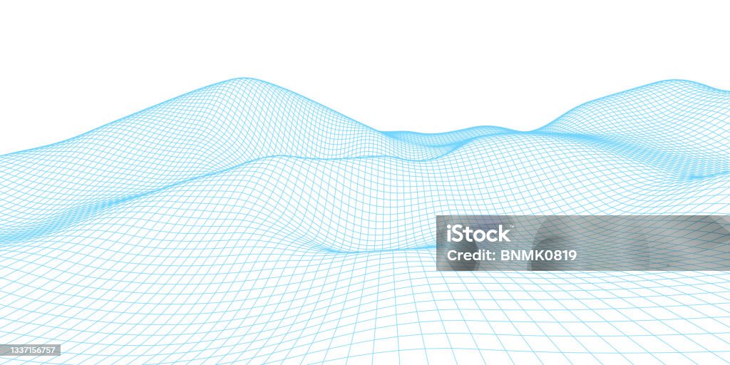 Network Grid Vector Abstract Network Grid Background Network Connections Computer And ...