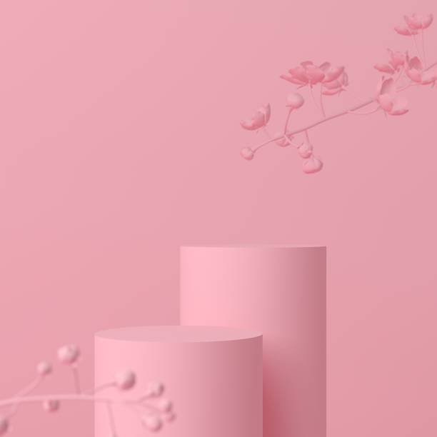 istock Abstract background. mock up scene for product display. 3d render 1337163723