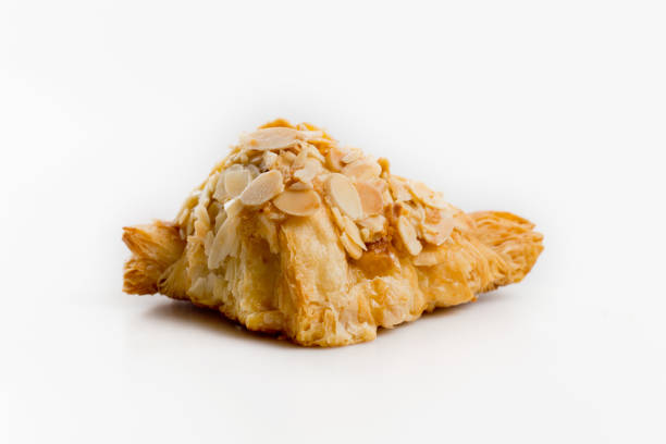 istock Croissant isolated on white background 1337168094