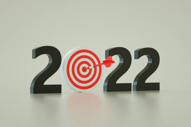istock 2022 New Year Dartboard 1337179096