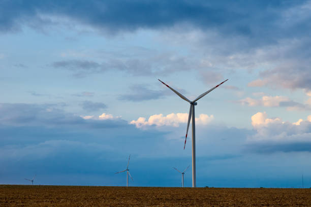 istock Wind turbine in the field 1337180435