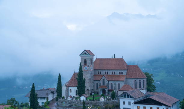 istock Church in Schenna 1337184271