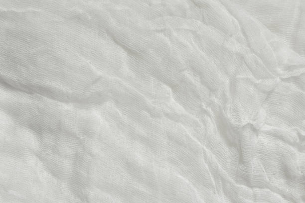 istock Background for work from white gauze. Halloween pattern. Bandage close-up. 1337189538