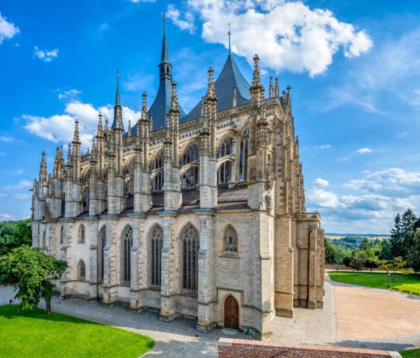 Saint Barbara's Cathedral, Church, Czech: Chram svate Barbory, is a Roman Catholic church in Kutna Hora, Bohemia, UNESCO WORLD HERITAGE,Czech Republic