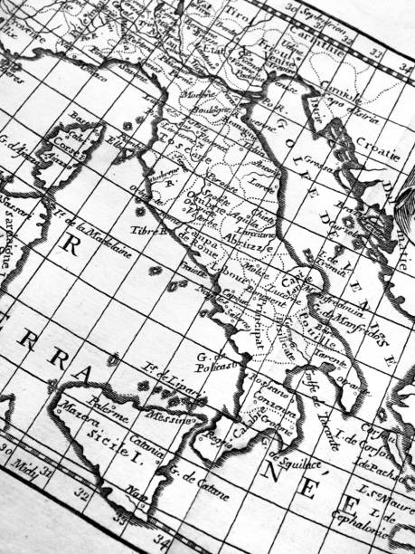 istock Antique world map, Italy. 1337197065