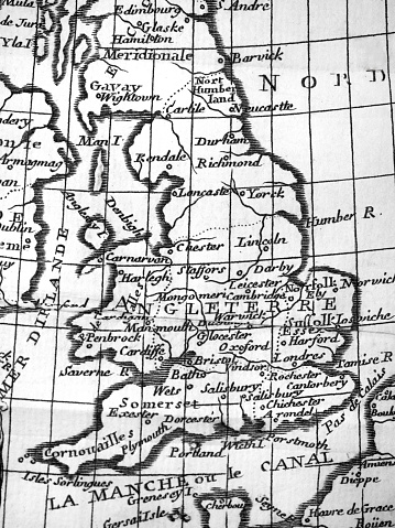 Detail of an old map printed in 1839.Click here for related images: