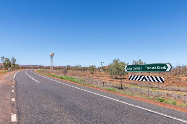 istock Road Sign, Northern Territory, Australia. 1337201933