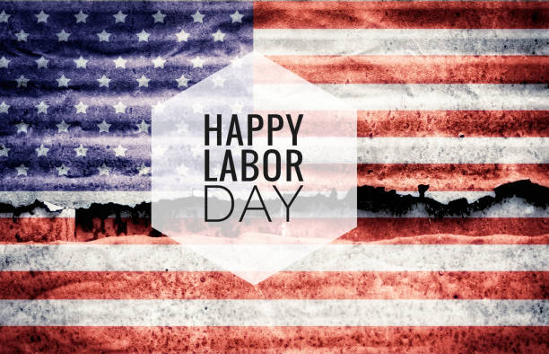 istock Happy Labor day card background idea 1337202909