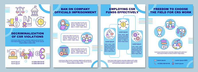 Csr Victim Act Example Script Decriminalization Of Csr Violations Brochure Template Stock ...