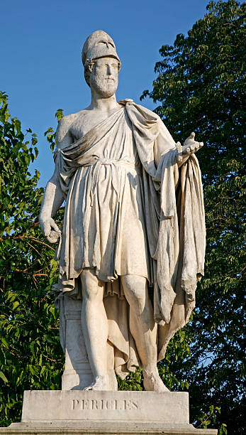 istock Paris - Pericles statue from Tuileries garden 133720875