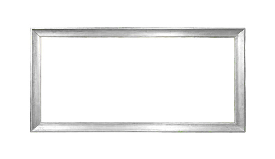 Wooden border photo frame gray washed minimalistic modern looking rectangular
