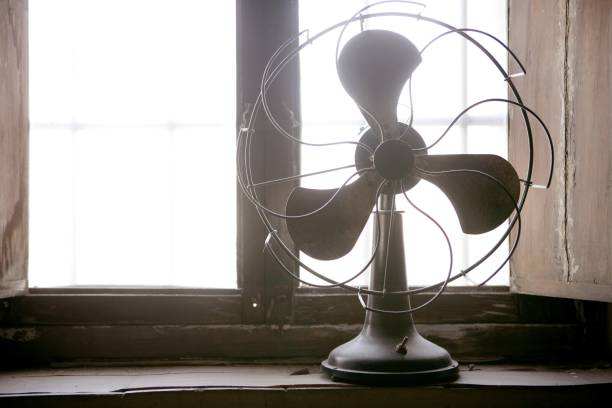 istock Antique vintage air fan 1337225232