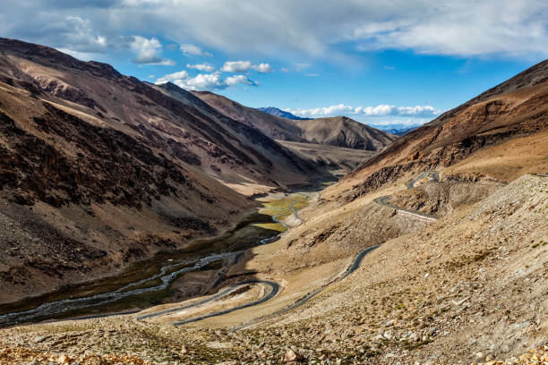 istock View of valley near Tanglang la Pass 1337230809