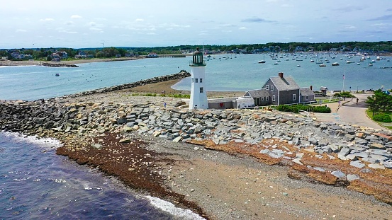 Coastal New England Lighthouse