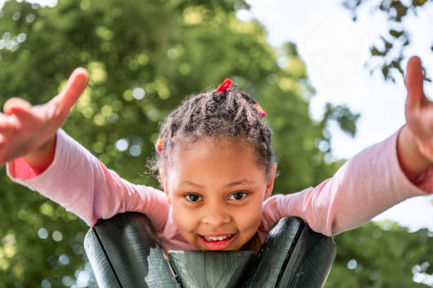 istock Cute girl outdoors 1337236005