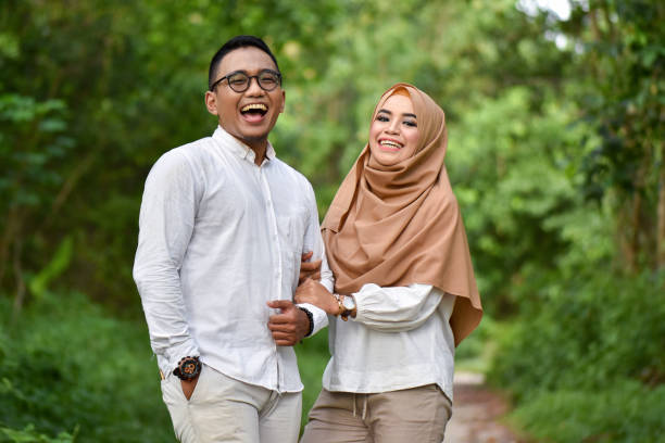 Couple Daily Life Couple Daily Life happy malay couple stock pictures, royalty-free photos & images