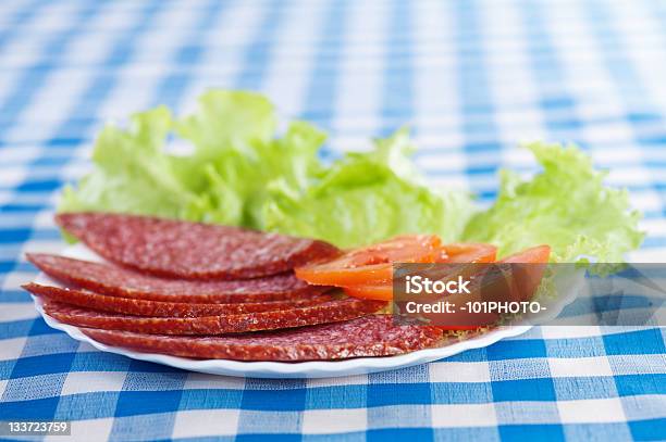 Placa Branca - Fotografias de stock e mais imagens de Almoço - Almoço, Azul, Carne