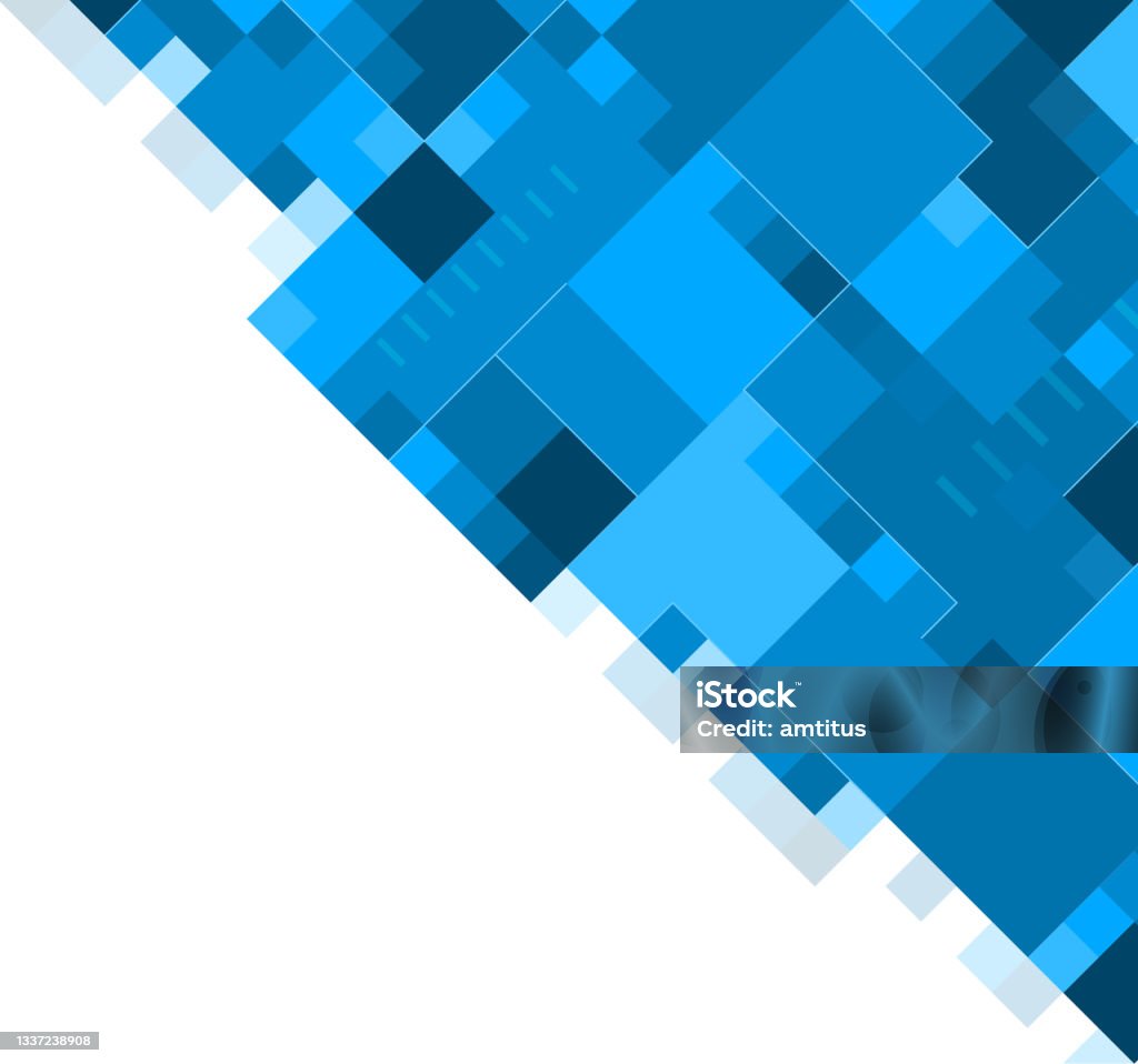 Technology Background Rigth Corner Tiled Corner Stock Illustration - Download Image Now - Corner ...