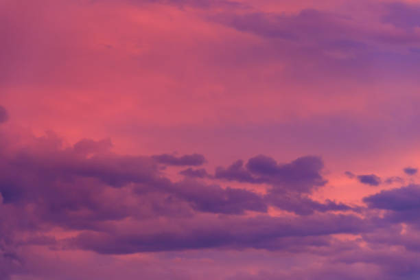 istock Beautiful pink sunset sky. Natural background 1337239766