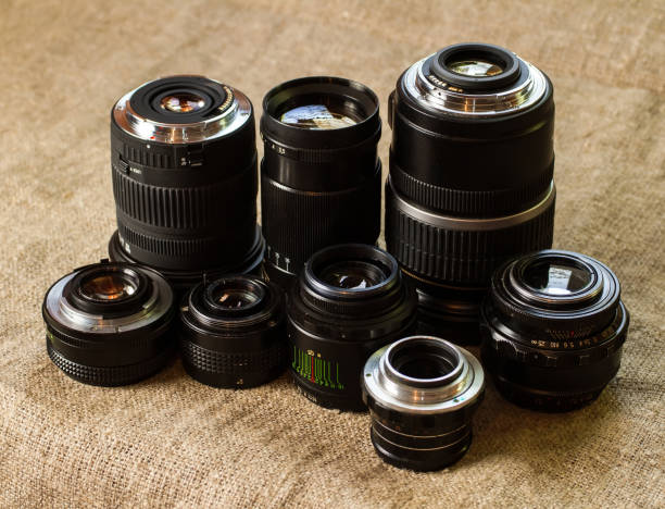 istock Composition of lenses for photography. 1337244670