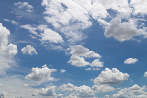 istock Sky blue background. Sky cloud clear,gives a feeling of freshness. 1337247909