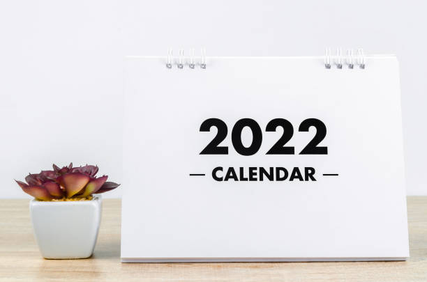 istock Calendar desk 2022 for organizer to plan and reminder 1337254462