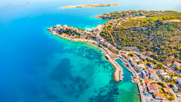 istock Karaburun izmir Turkey Aerial View 1337262760