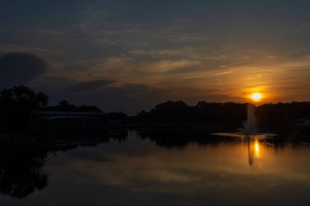 istock A summer sunrise over a pond. 1337263398