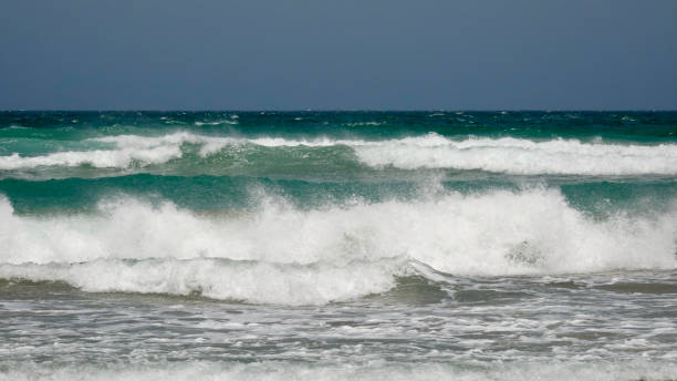 istock Atlantic ocean, braking waves at the sea 1337266632