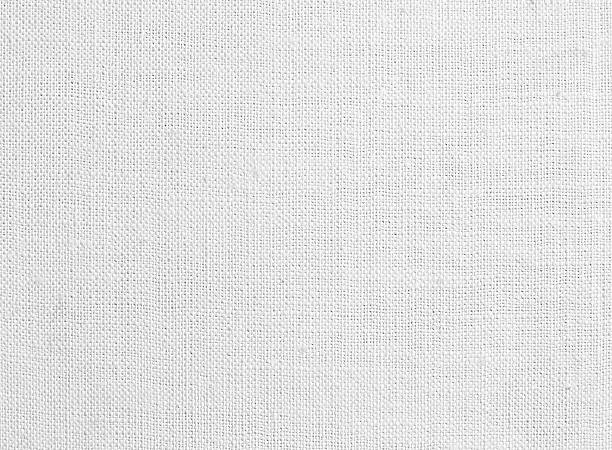 istock Close-up of a white canvas texture 133727495