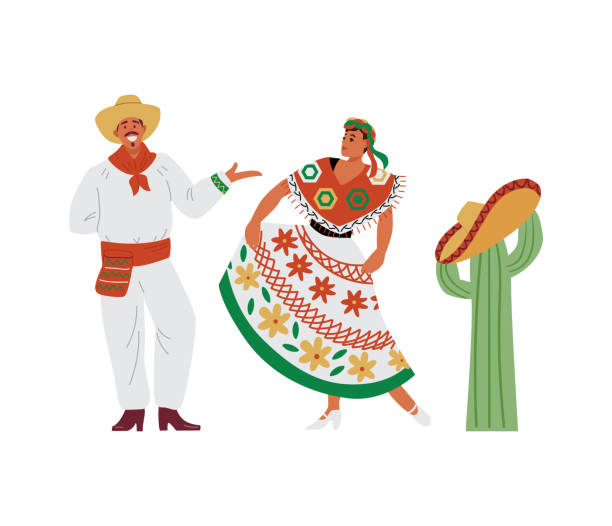 Trajes Tipicos De Mexico Vectores Libres de Derechos - iStock Trajes Tipicos De Mexico Vectores Libres de Derechos - iStock