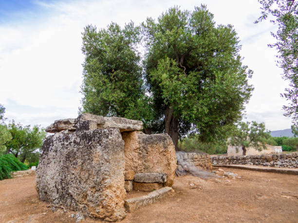 istock Montalbano Dolmen, Apulia, south Italy 1337286464