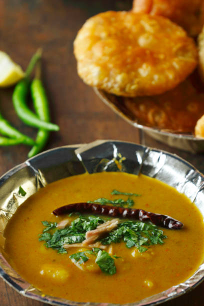 istock Kachori and aloo sabji 1337286567