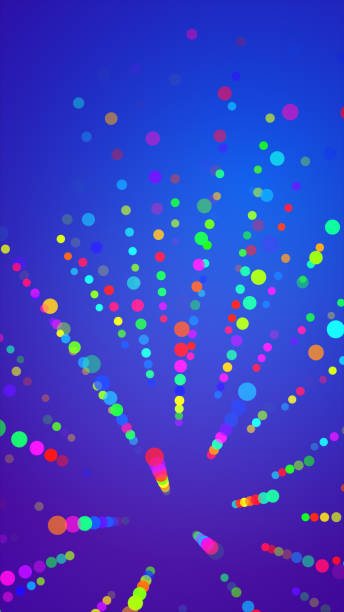 istock Spreading Colorful Dots and Spots Abstract Digitally Generated Background 1337293606