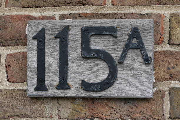 istock Wooden plaque with number 115a attached 1337307039