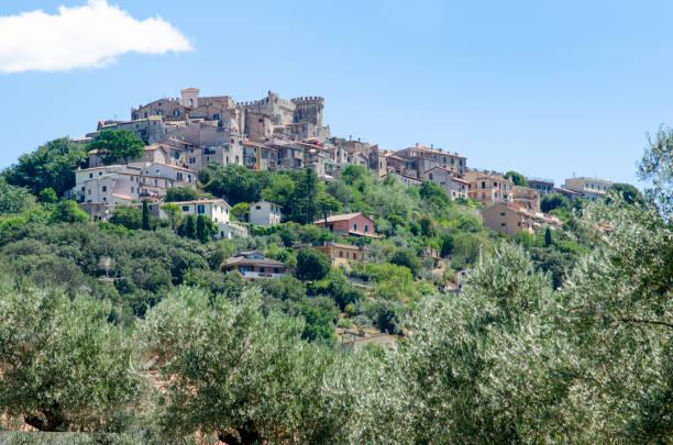 nerola, ancient village - lazio 個照片及圖片檔