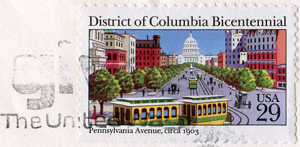 istock District of Columbia Bicentennial Postage Stamp 133731911
