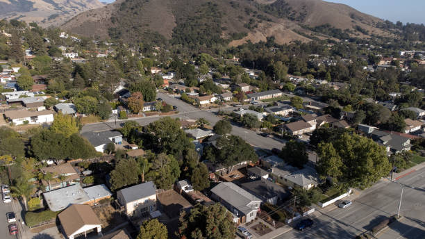 istock Aerial View of Small Town 1337320254