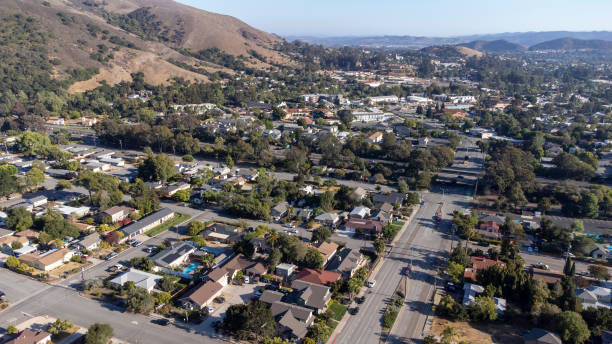 istock Aerial View of Small Town 1337320282