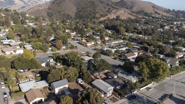 istock Aerial View of Small Town 1337320284