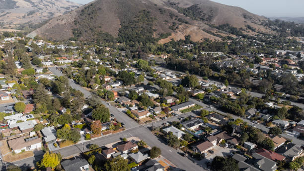 istock Aerial View of Small Town 1337320291