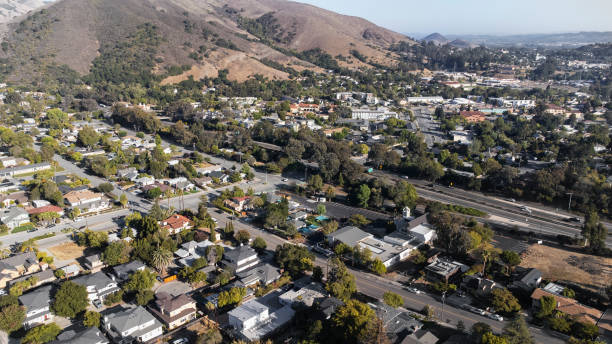 istock Aerial View of Small Town 1337320295