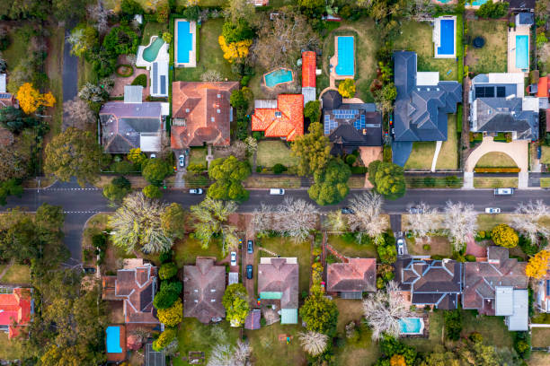 istock Sydney Suburb overhead perspective roof tops 1337328055