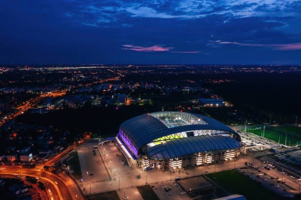 poznan stadion - uefa stock-fotos und bilder