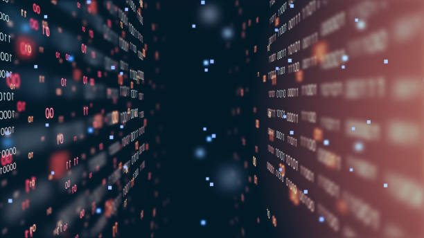 Cyber Security Digital Coding Encryption Background Image Background image with random numbers representing computer languages broadcast programming stock pictures, royalty-free photos & images