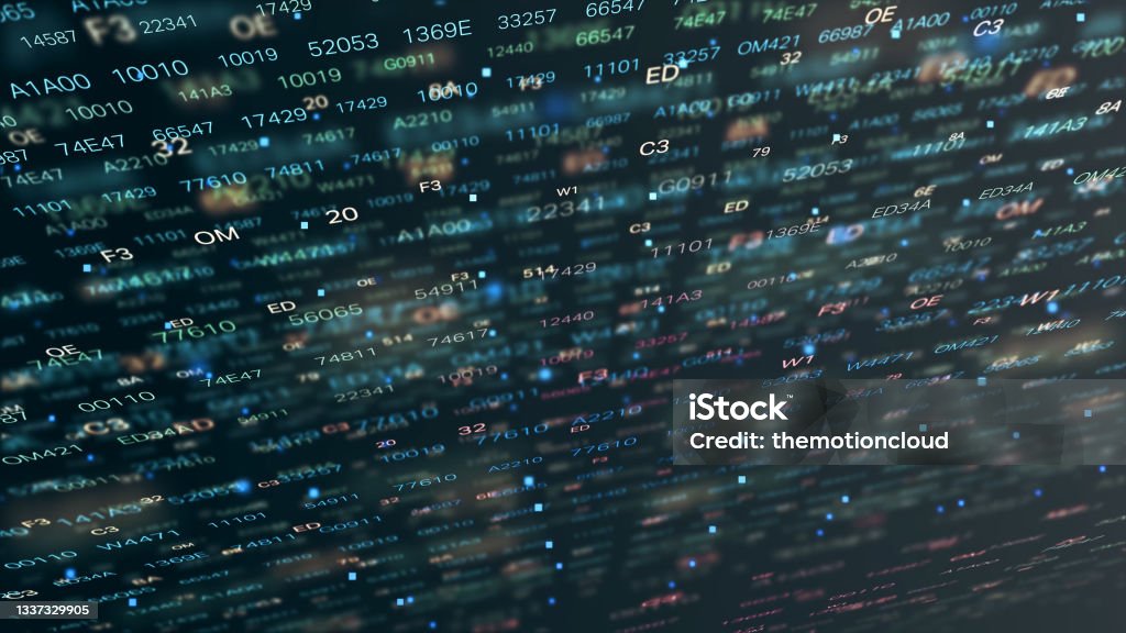 Computer Background Encryption Cyber Security Digital Coding Encryption Background Image Stock Photo ...