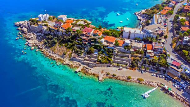 istock Karaburun izmir Turkey Aerial View 1337333167