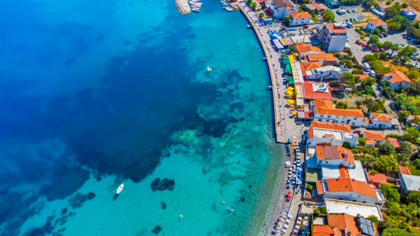 istock Karaburun izmir Turkey Aerial View 1337338270