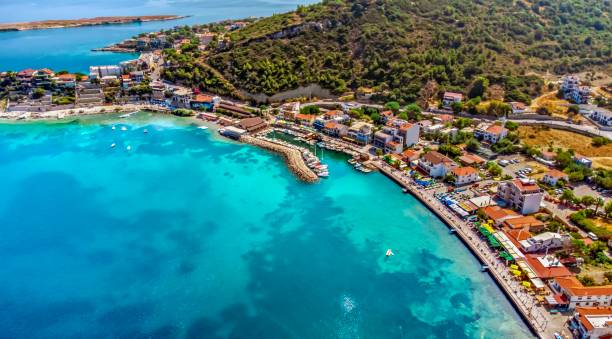 Karaburun izmir Turkey Aerial View