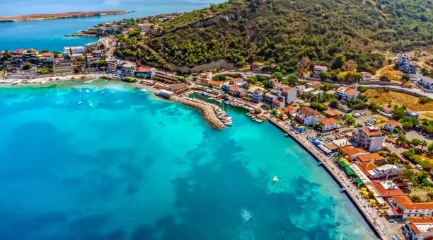 izmir karaburun beautiful  Aegean coastline west Turkey